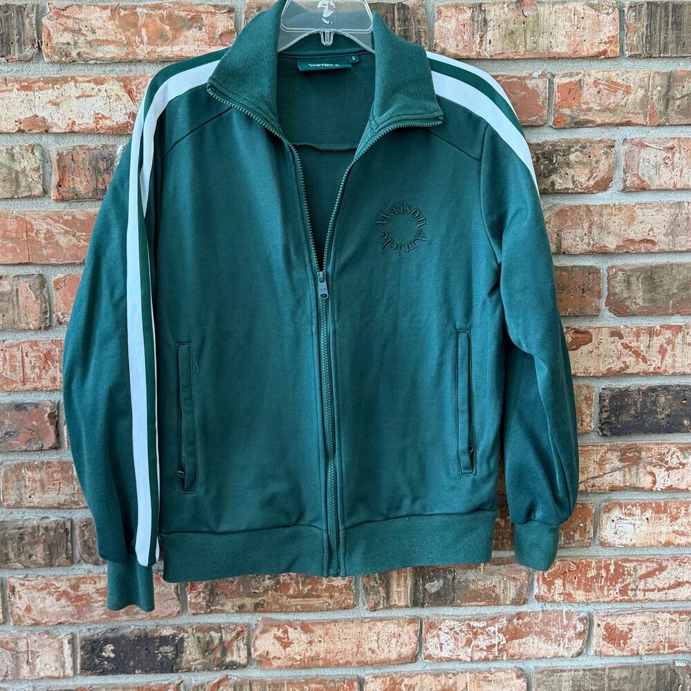 Maison Article Size Small Track Jacket Full Zip V… - image 3